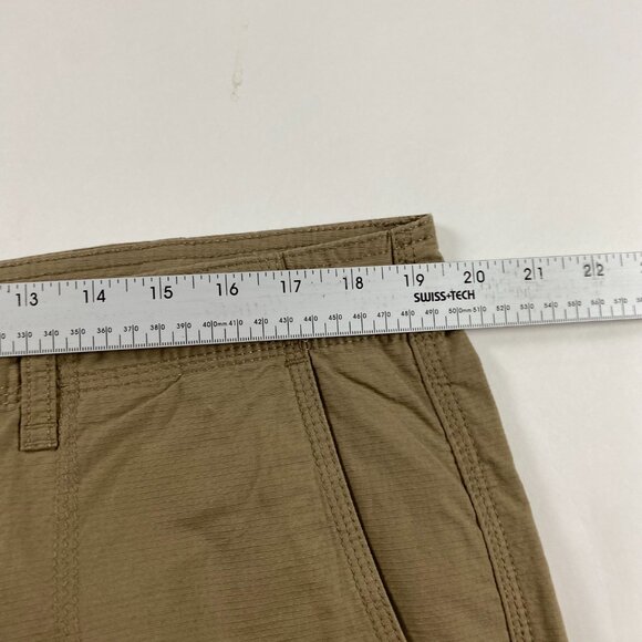 NWT Urban Pipeline UH Mini Ripstop Cargo Shorts Mens Size 36 Measures 39 Khaki - Picture 8 of 12